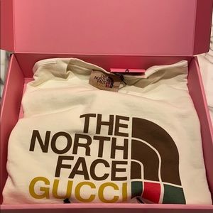 Gucci north face collab sweatshirt